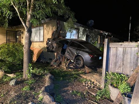 Sonoma County Sheriff's wife arrested on DUI suspicion after Tesla crashes into Santa Rosa home: authorities